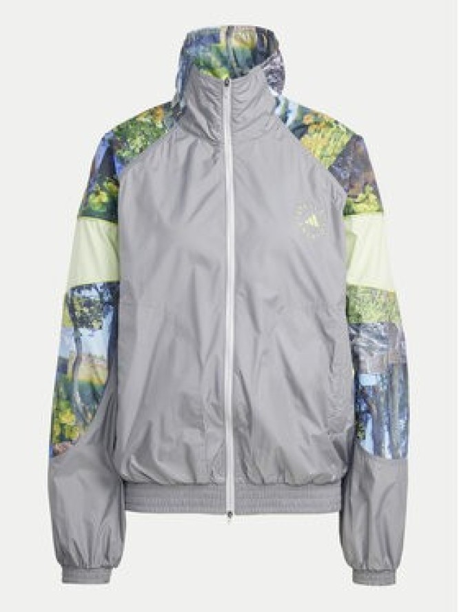 adidas by Stella McCartney Bluza Earth Collage JG5793 Szary Loose Fit