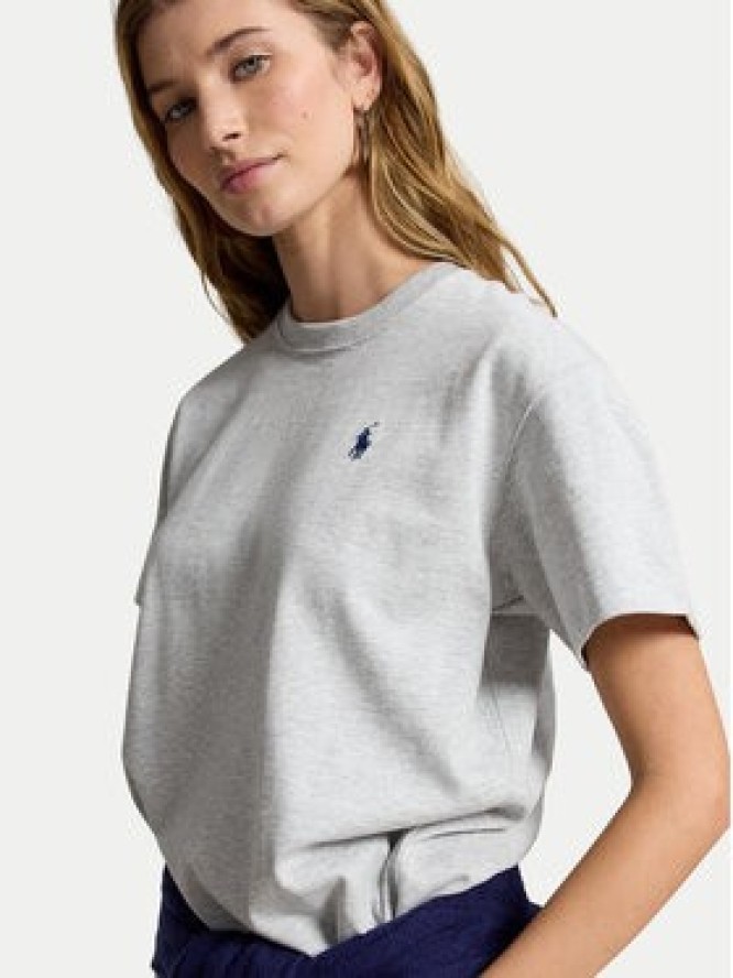 Polo Ralph Lauren T-Shirt 211B17798001 Szary Regular Fit