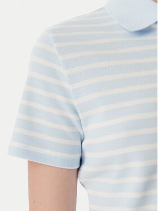 Tommy Jeans Polo Essential DW0DW22820 Niebieski jasny Regular Fit