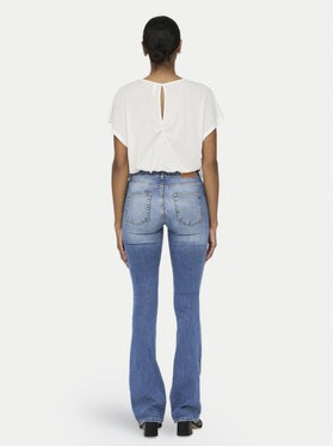 ONLY Jeansy Blush 15245444 Niebieski Flare Fit