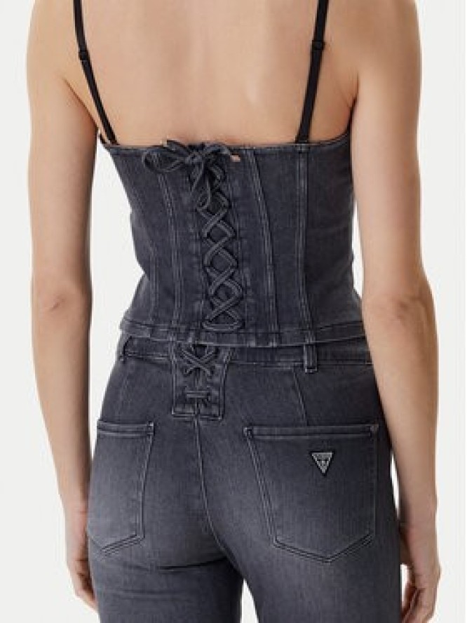 Guess Top W6RH80 D6921 Szary Slim Fit