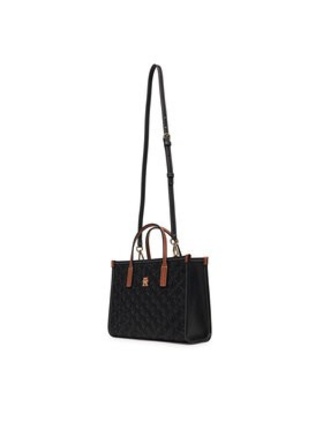Tommy Hilfiger Torebka Th City Mini Tote AW0AW18393 Czarny