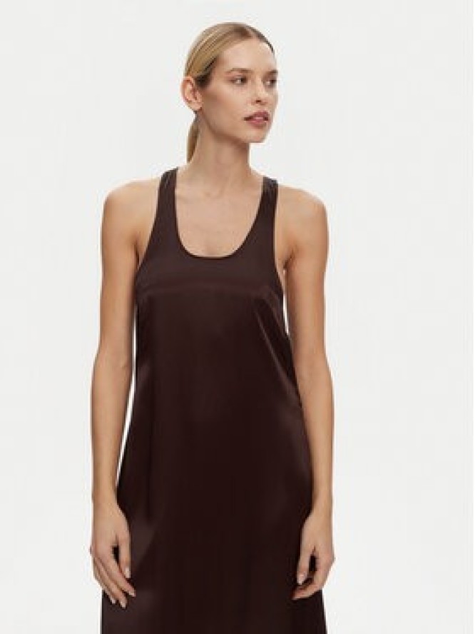 2NDDAY Sukienka letnia Amalian 2252129287 Brązowy Regular Fit