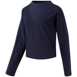 Bluza treningowa damska Reebok TE Twill Cowl Neck