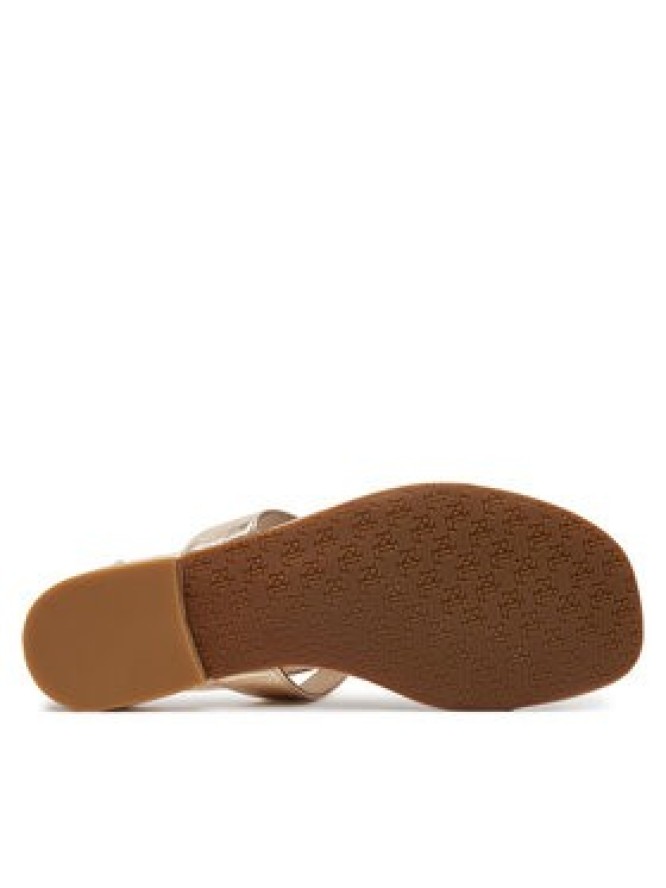 LAUREN RALPH LAUREN Sandały Everley 802970532001 Złoty