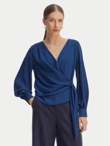 Rinascimento Koszula CFC0127578003 Niebieski Regular Fit