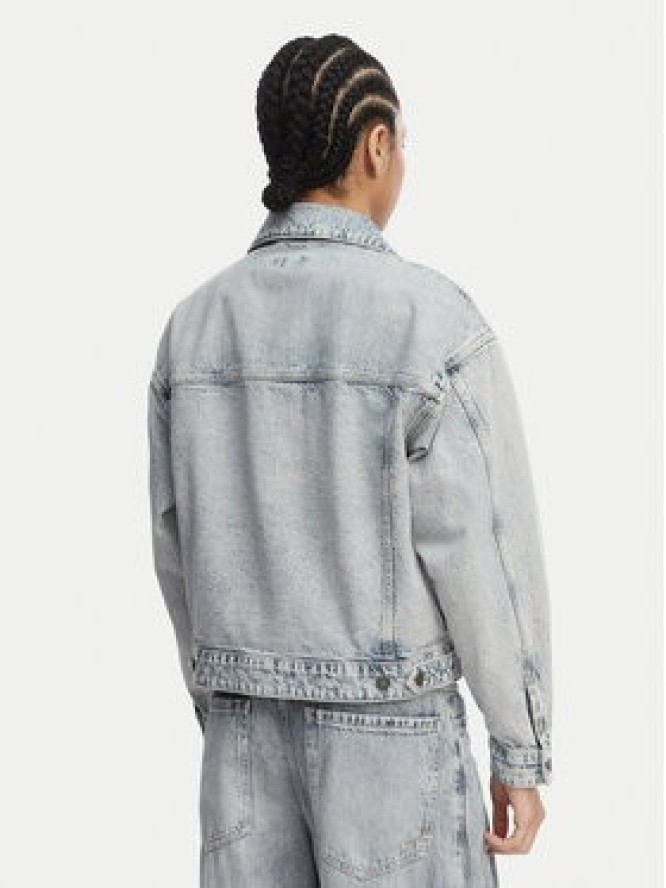 Guess Jeans Kurtka jeansowa W6GN56 D5M57 Niebieski Oversize