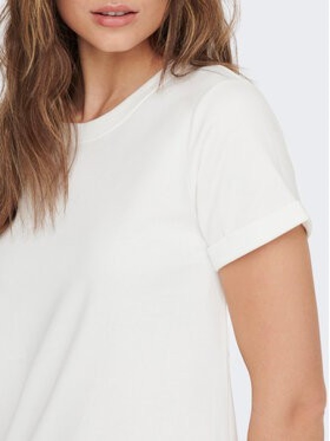 JDY Sukienka codzienna Ivy 15174793 Biały Regular Fit