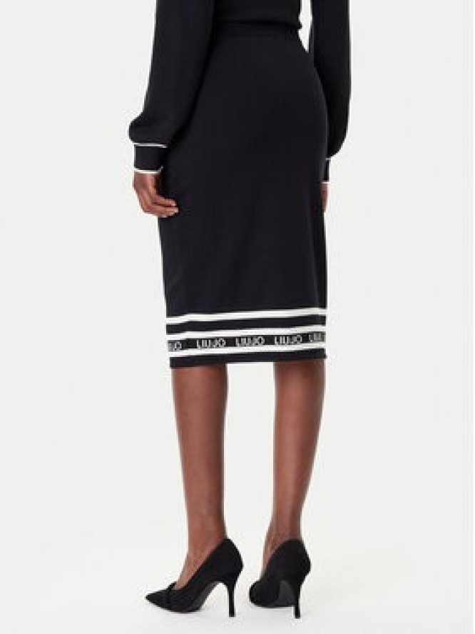 Liu Jo Sport Spódnica ołówkowa TF5217 MS63L Czarny Regular Fit