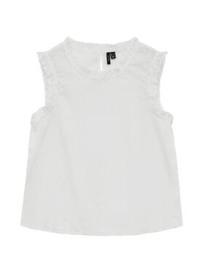 Vero Moda Top Trine 10342734 Biały Regular Fit
