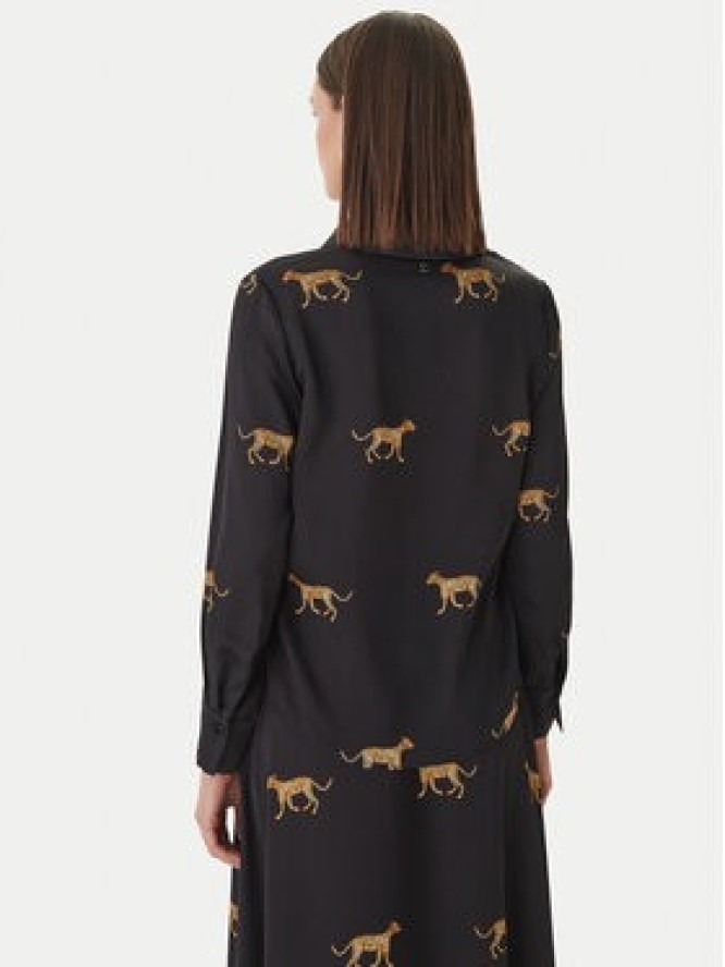 LOLA CASADEMUNT Koszula LS2615051 Czarny Regular Fit