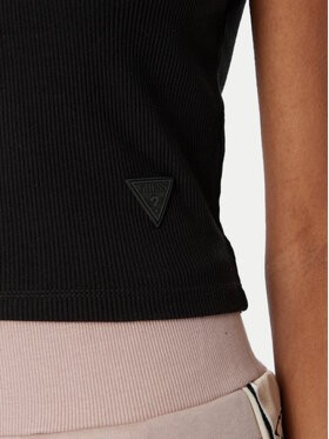 Guess Top Edie V3GP19 K8RT2 Czarny Slim Fit