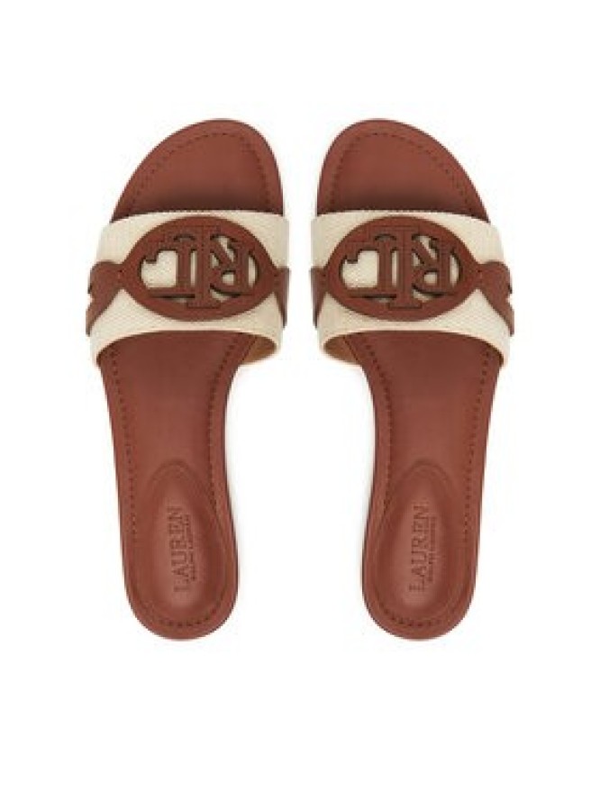 LAUREN RALPH LAUREN Klapki Alegra 802826823001 Beżowy