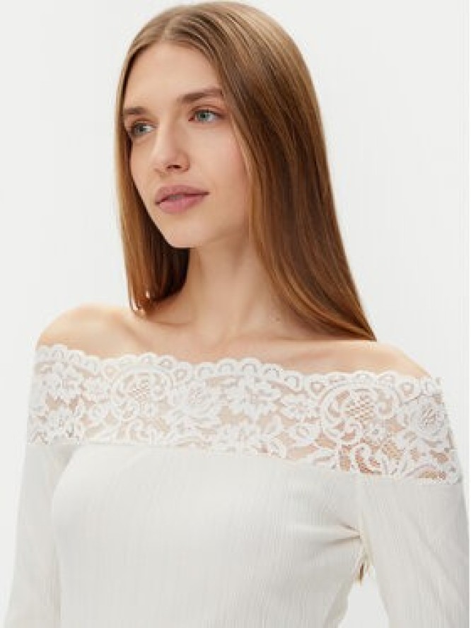 Morgan Bluzka 251-THEODOR Écru Slim Fit