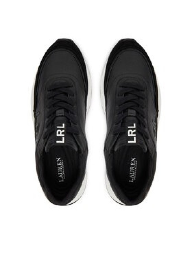 LAUREN RALPH LAUREN Sneakersy 802974376002 Czarny