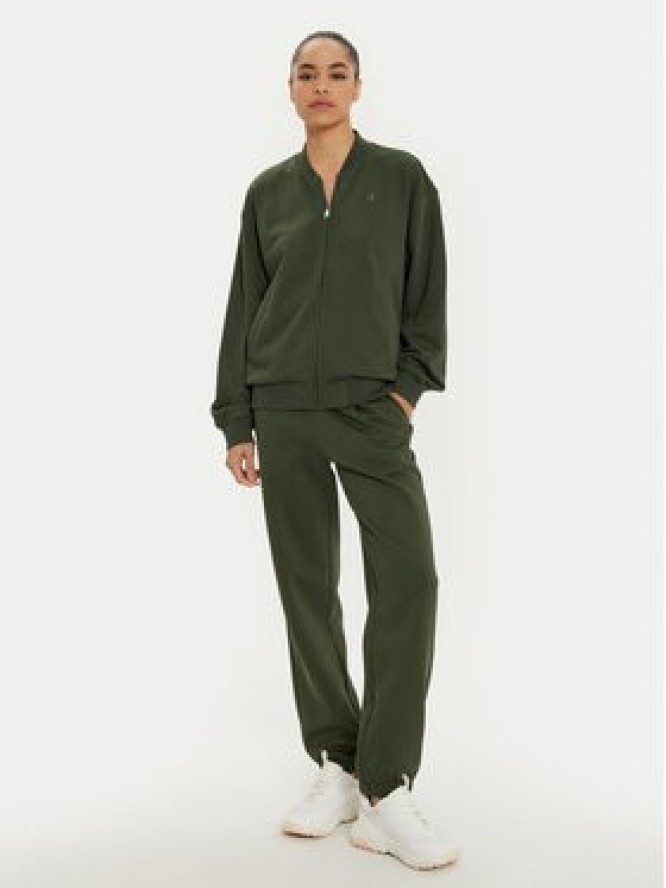 Champion Bluza 117542 Zielony Loose Fit