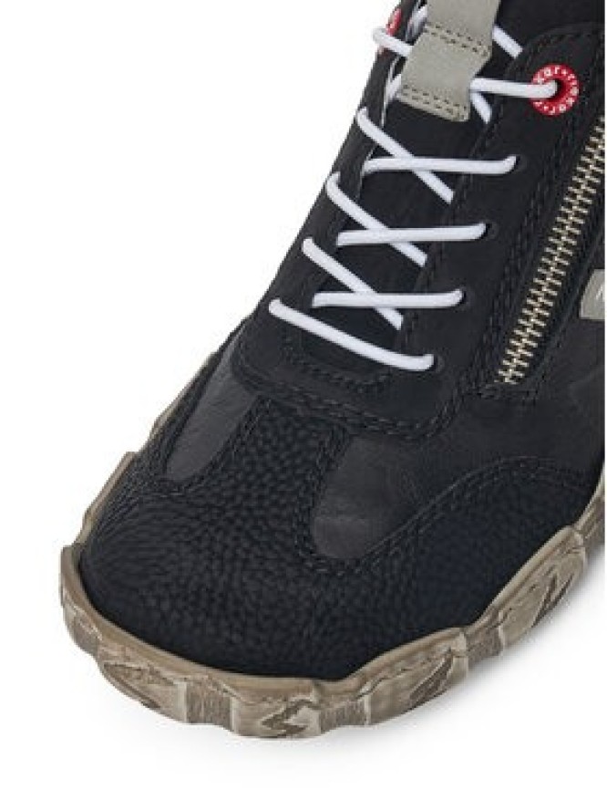 Rieker Półbuty L0363-00 Czarny