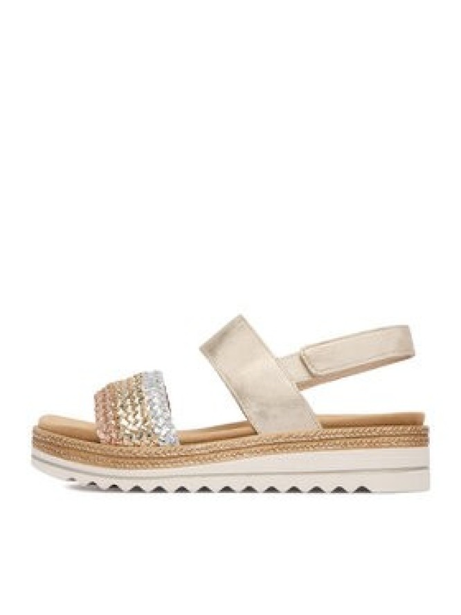 Remonte Sandały CEO-D0Q56-90 Złoty