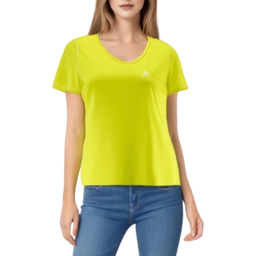 Koszulka trekkingowa damska Salomon Mazy SS Tee W