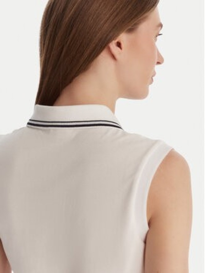 Guess Polo V6GP03 K2958 Biały Regular Fit