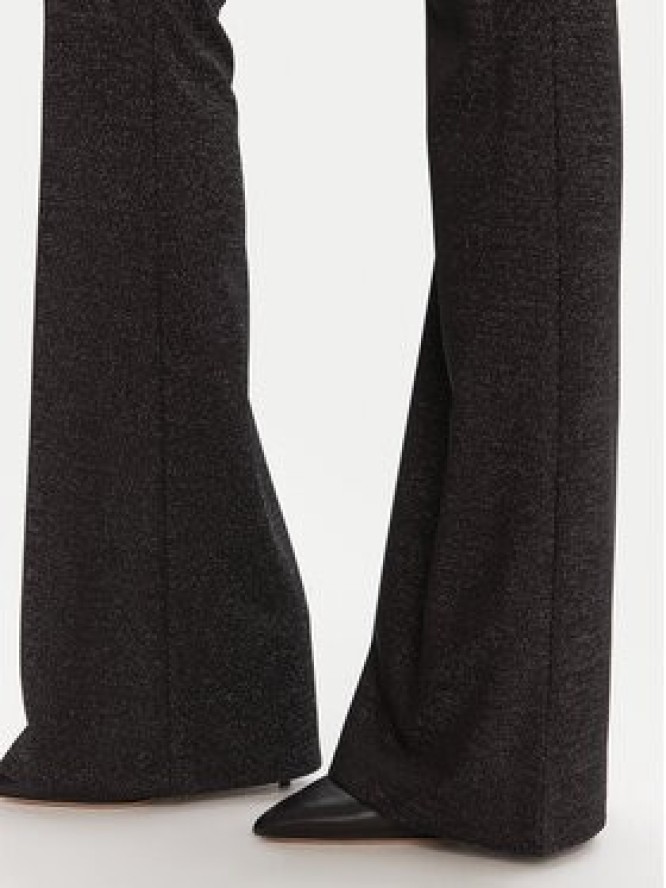 Just Cavalli Spodnie materiałowe 79PAC101 J0251 Czarny Flare Fit