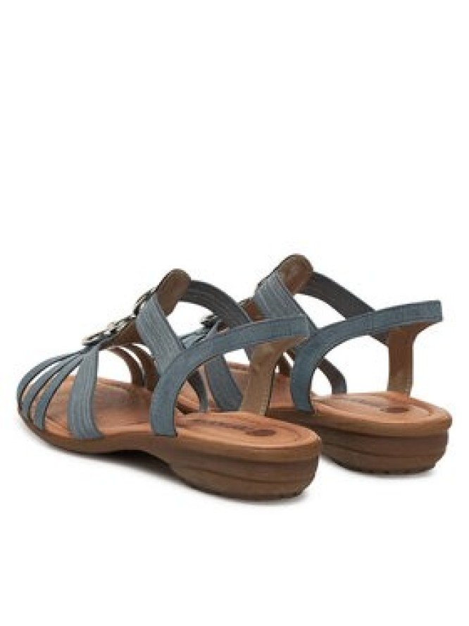 Remonte Sandały R3605-12 Niebieski