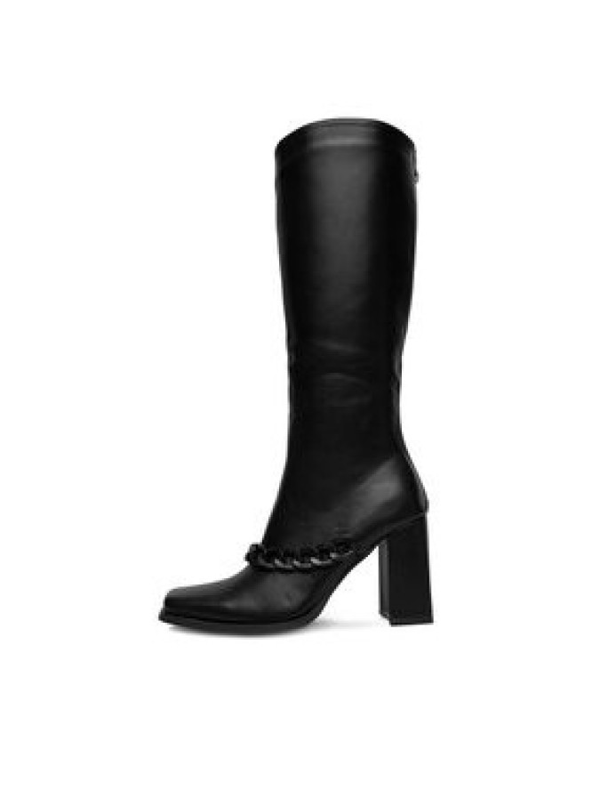 DeeZee Kozaki 7366 3-BLACK PU Czarny