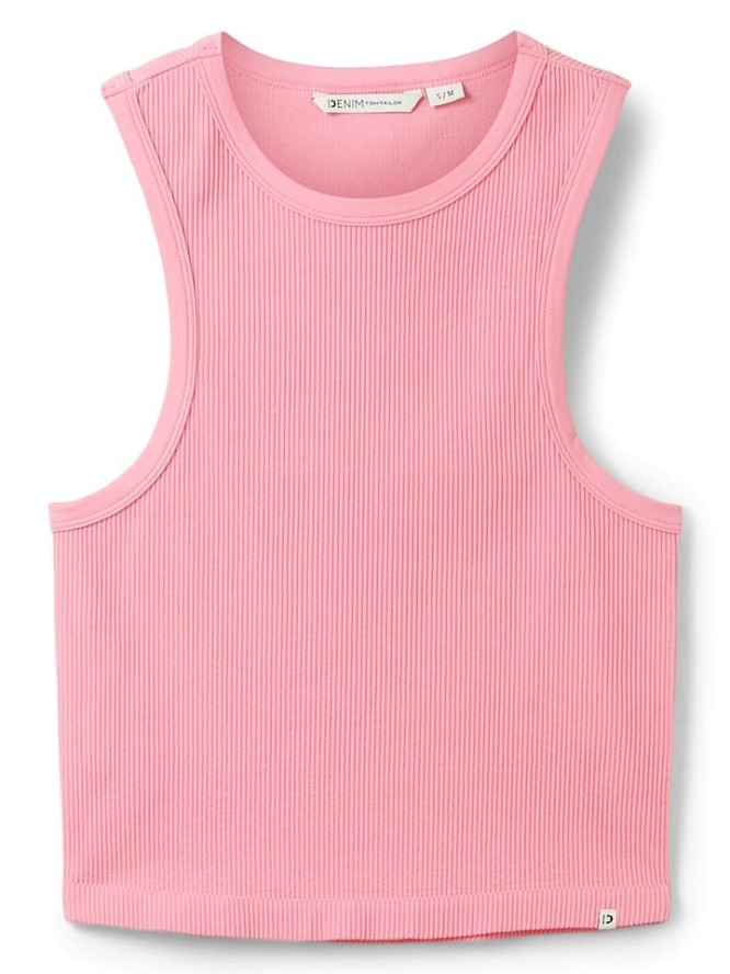 Tom Tailor Top w kolorze jasnoróżowym rozmiar: XXS/XS