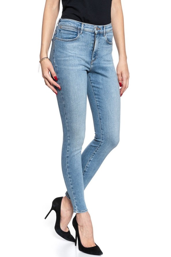 WRANGLER HIGH RISE SKINNY LIGHT OCEAN W27HWD86W 112128136