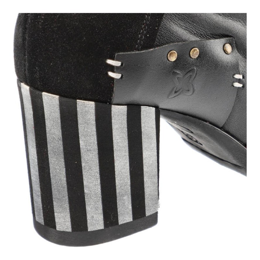 Bordowe Botki Maciejka Eleganckie Buty Na Obcasie