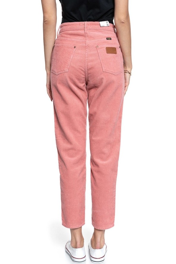 SPODNIE WRANGLER DAMSKIE MOM JEANS BRAND APRICOT W246UPP06 112127945