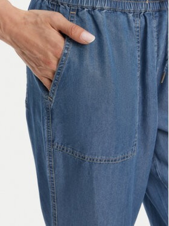 Olsen Spodnie materiałowe 14001890 Niebieski Regular Fit