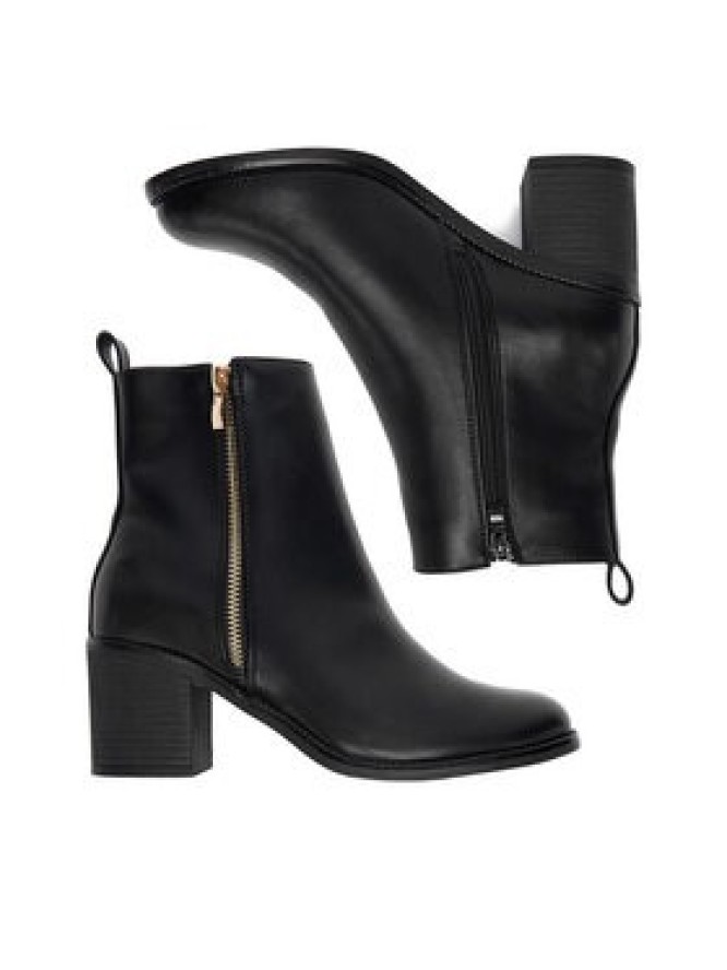 DeeZee Botki 60162-3 Czarny