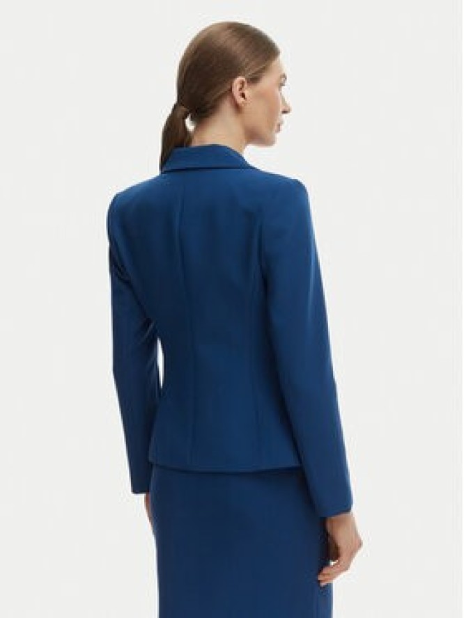 Rinascimento Marynarka CFC0128639003 Niebieski Regular Fit