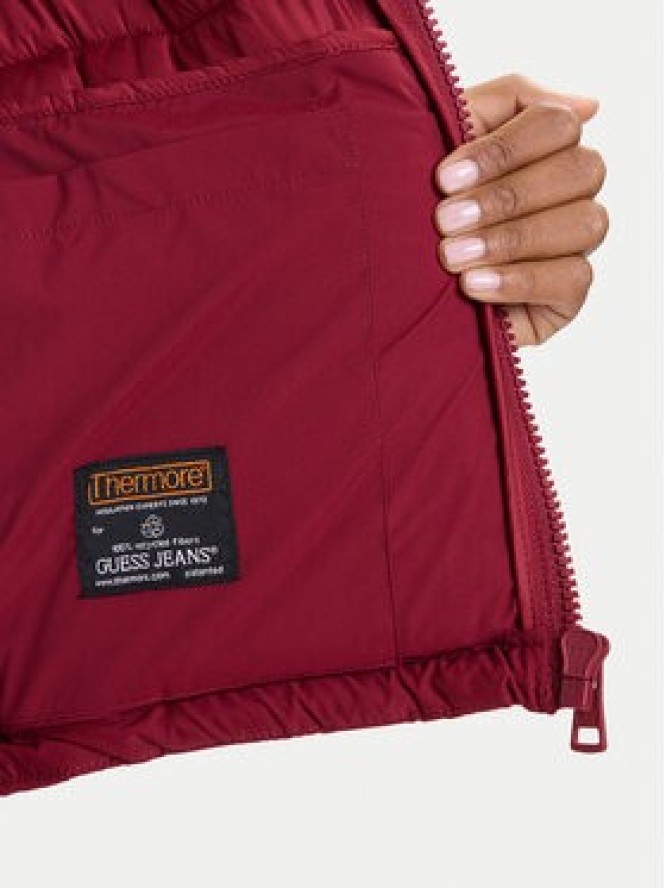 Guess Jeans Kurtka zimowa W4BL20 WGII2 Czerwony Regular Fit