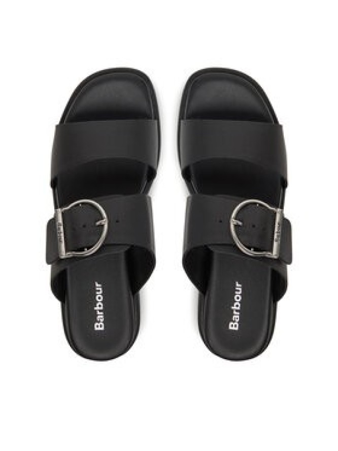 Barbour Klapki Adele LFO0761BK51 Czarny