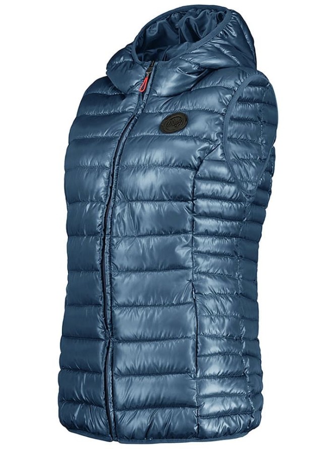 Maison Montaigne Kamizelka pikowana "Annemai" w kolorze granatowym rozmiar: M