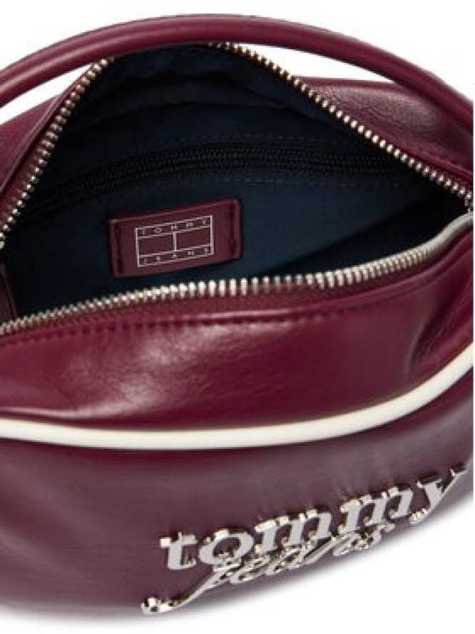 Tommy Jeans Torebka Tjw Bold Script Camera Bag AW0AW19053 Bordowy