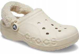 Chodaki Dla Dorosłych Crocs Baya Lined Fuzz Strap Clog