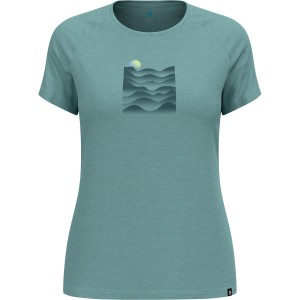 Koszulka do biegania damska Odlo Hiking Ascent