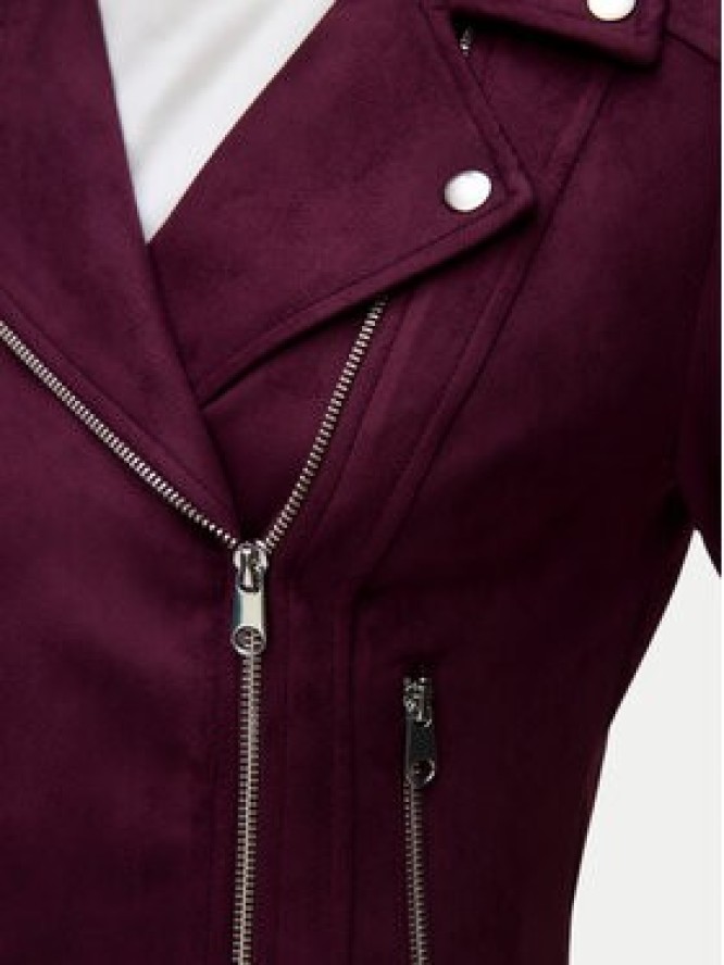 Vero Moda Kurtka z imitacji skóry Jose 10300938 Fioletowy Regular Fit