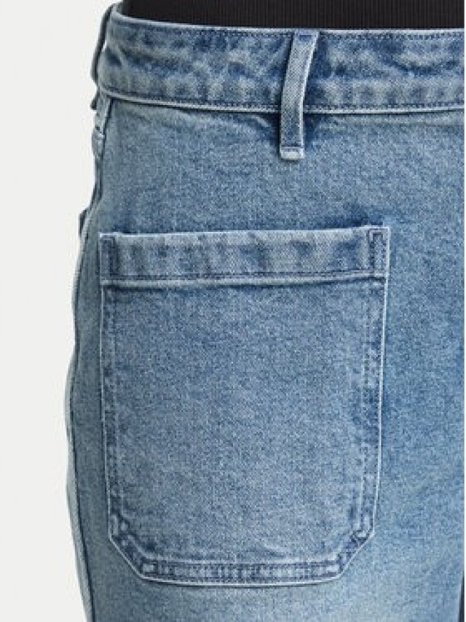 MICHAEL Michael Kors Jeansy MS6909IEB1 Niebieski Loose Fit