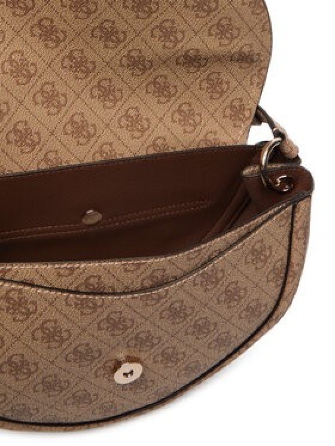 Guess Torebka Coleen Logo HWSG97 56210 Beżowy