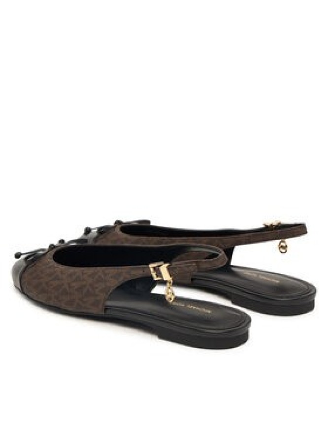 MICHAEL Michael Kors Baleriny Piper Sling 40S6PIFP1B Brązowy