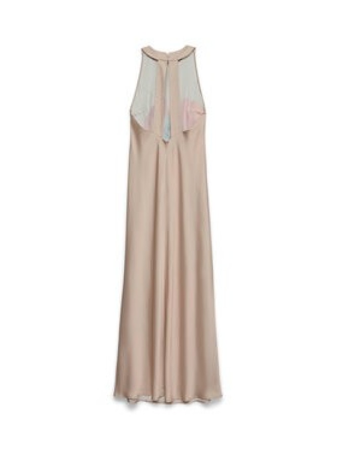 Vero Moda Sukienka letnia Reba 10345415 Beżowy jasny Regular Fit