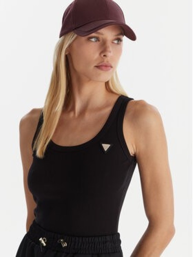 Guess Top Colette V4YP06 K8RT2 Czarny Slim Fit