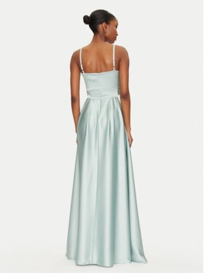 Rinascimento Sukienka wieczorowa CFC0122706003 Zielony Regular Fit