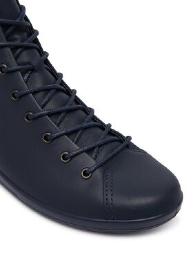 ECCO Sneakersy Soft 2.0 20751301038 Granatowy