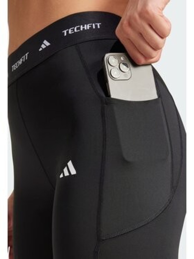 adidas Legginsy TECHFIT Stash Pocket IT2282 Czarny Slim Fit