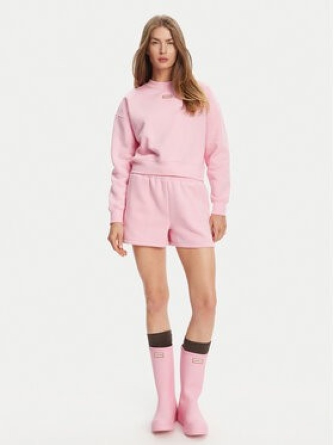 Hunter Bluza Tina HARW0042242 Różowy Cropped Fit